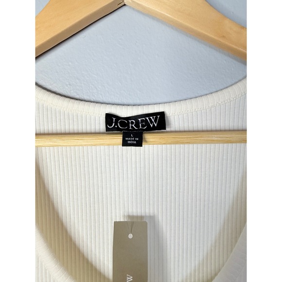 J.Crew Gathered-waist mixy dress Large NWT‎ - Picture 7 of 8